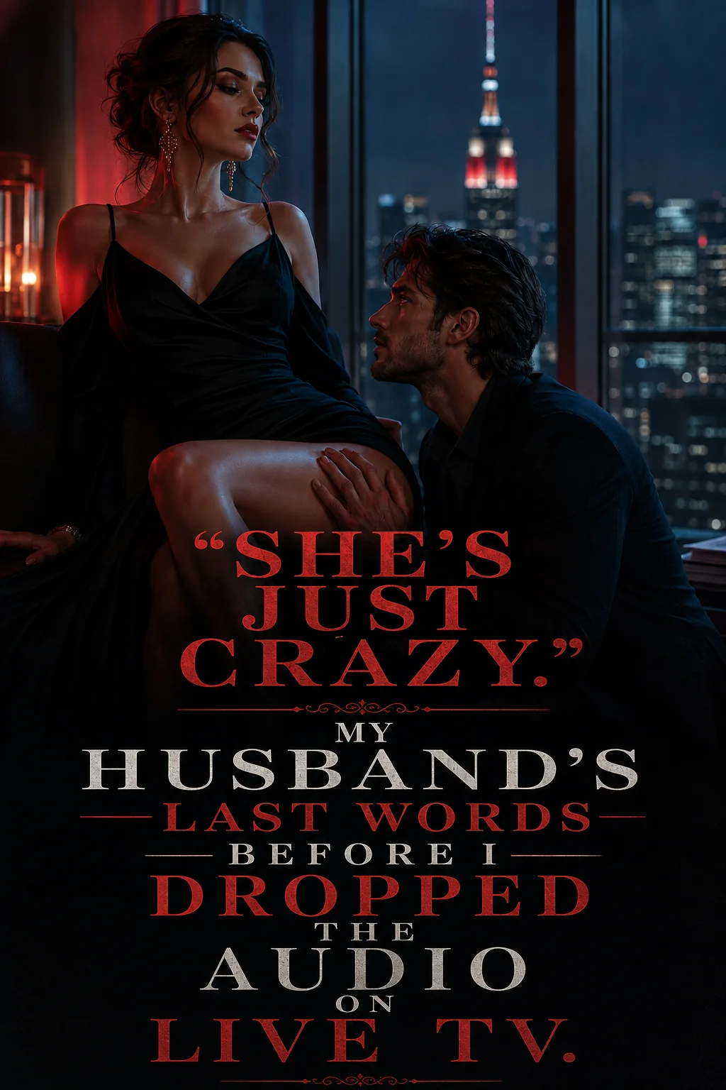 "She's Just Crazy." My Husband's Last Words Before I Dropped the Audio on Live TV. Novel Cover