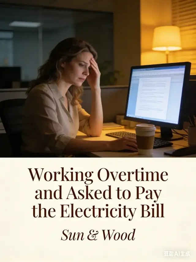 Working Overtime and Asked to Pay the Electricity Bill Novel Cover