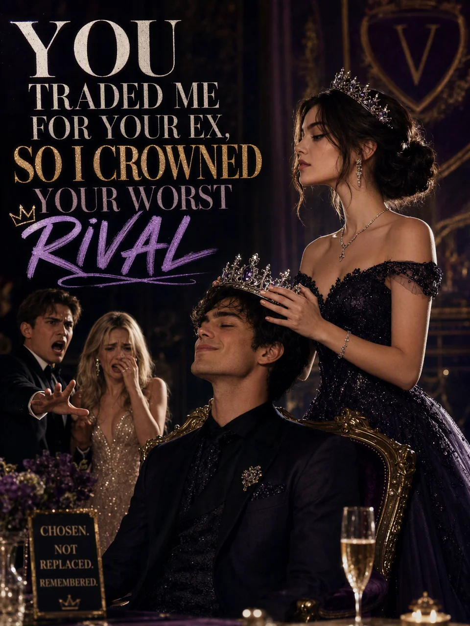 You Traded Me for Your Ex, So I Crowned Your Worst Rival Novel Cover