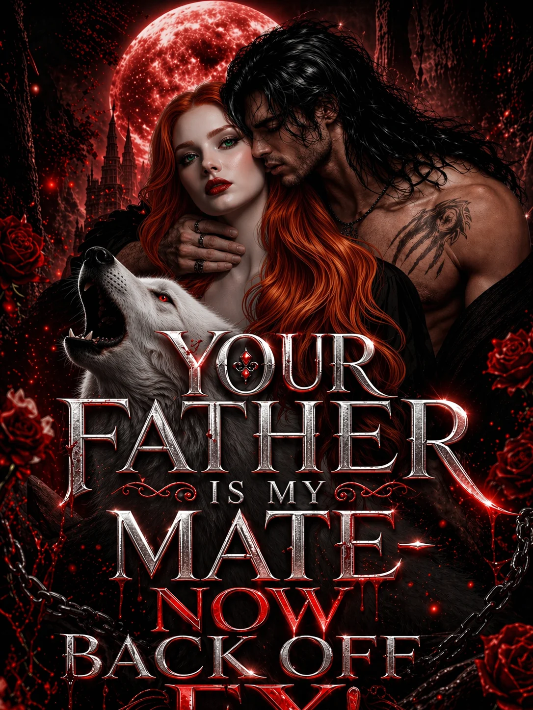 Your Father is my mate,Now back off Ex Novel Cover